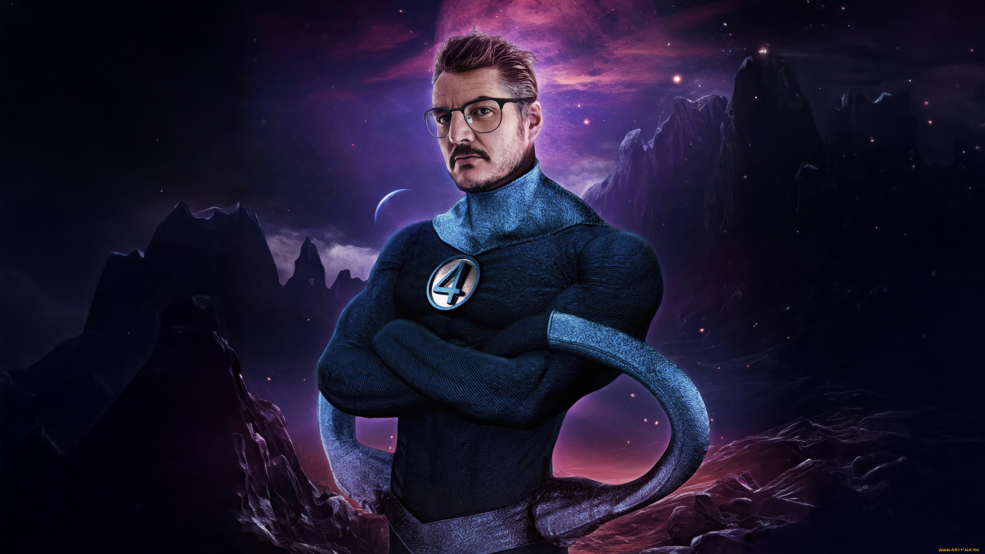 the fantastic four, , ,  , the, fantastic, four, first, steps, flexible, hero, mister, , , pedro, pascal
